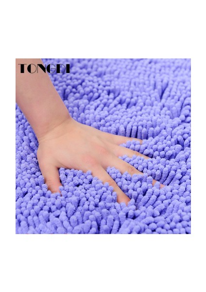 B 50X120 cm Tongdı Banyo Halı Paspas Yumuşak Duş Mikrofiber Şönil Anti-Atlama Sop Halı Dekorasyon Ev Banyo Oturma Mutfak Odası (Yurt Dışından) fırsatları