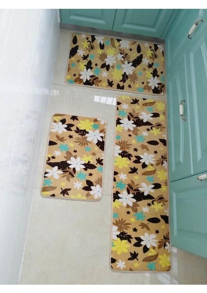 Sonbahar Yaprak 40X120 cm 1 Adet Kalınlaşmak Banyo Banyo Paspasları Halı Seti Taşlar Baskılı Tuvalet Zemin Halı Paspas Duş Odası Küvet Yan Kaymaz 3 Boyutları (Yurt Dışından)