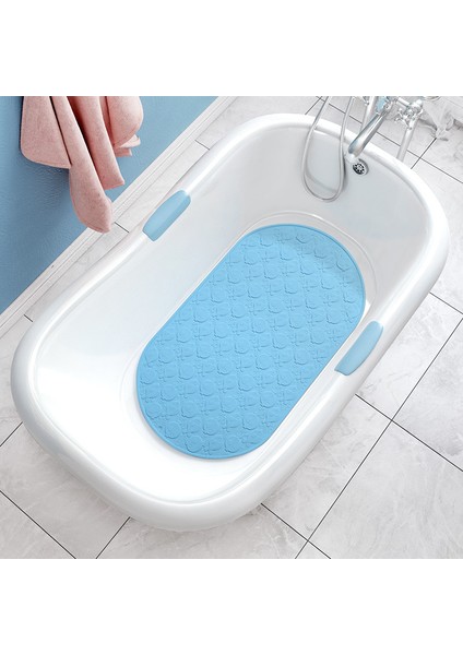Beyaz M 42 x 25 cm Çocuk Küvet Kaymaz Mat Kokusuz Silikon Ev Banyo Ev Bebek Banyo Hidrofobik Ayak Mat Küvet Zemin Mat (Yurt Dışından) fiyatları