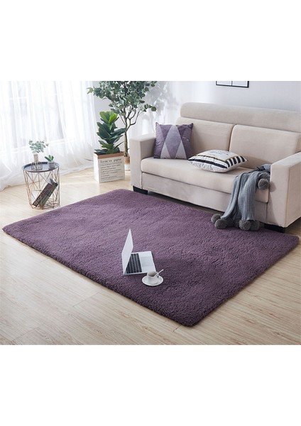 Mor Dikdörtgen Yaklaşık 50X80 cm Yeni 9 Stil Banyo Paspasları Halı, 1 Pcs Kaymaz Banyo Halısı Tuvalette, Makine Yıkama Banyo Halı Mat Banyo Halıları Için (Yurt Dışından)
