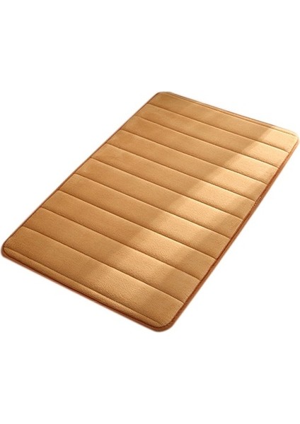 H 40X60CM Halı Banyo Ev Mercan Polar Süper Emici Zemin Mat Kaymaz Yıkanabilir Halı Tuvalet Zemin Mat Odası Halı (Yurt Dışından)