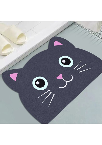 Q 60X90 mm Süper Emici Banyo Paspas Çabuk Kuruyan Banyo Halısı Kaymaz Giriş Paspas Nappa Cilt Paspaslar Tuvalet Halı Ev Dekor (Yurt Dışından)