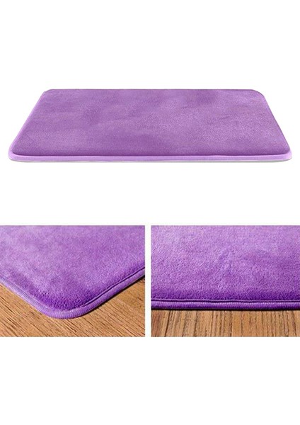 Y488 400 mm x 1200 mm Yumuşak Kaymaz Banyo Paspas Emici Bellek Köpük Tuvalet Kaidesi Banyo Duş Halısı Oturma Odası Mutfak Zemin Matı Banyo Paspası (Yurt Dışından)