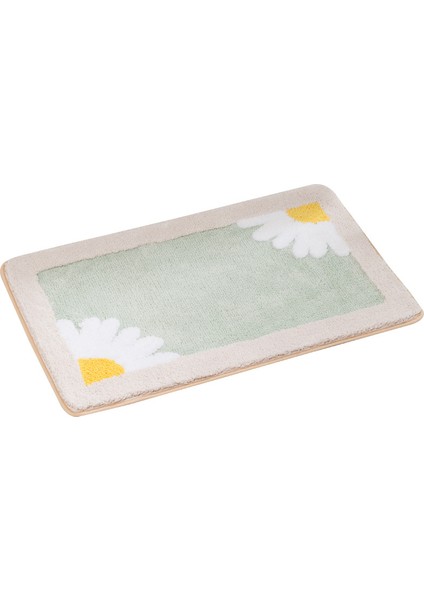 Papatya 3 50X80 cm Inyahome Papatya Kaymaz Banyo Paspas Kalınlaşmış Banyo Halısı Banyo Emici Ultra Yumuşak Mat Halı Kabarık Mikrofiber Başucu Halı (Yurt Dışından) indirimleri