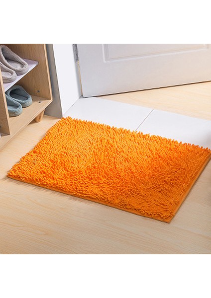 Turuncu 50X80CM Yüksek Kaliteli Banyo Halısı Kaymaz Küvet Halı Açık Duş Odası Halısı Banyo Zemin Matı Tuvalet Paspası (Yurt Dışından)