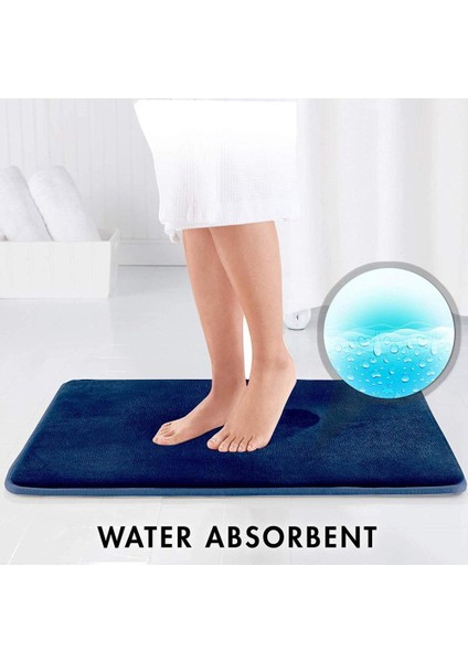 Q 40X60 2022 Ev Banyo Paspas Kaymaz Banyo Halısı Yumuşak Mercan Polar Hafızalı Köpük Halı Mat Mutfak Tuvalet Zemin Dekor Yıkanabilir 8 Renk (Yurt Dışından) modelleri