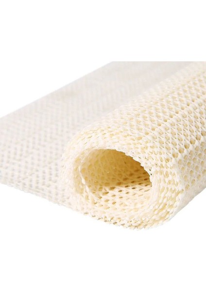 Bej Beyaz 70CMX160CM Pvc Köpük Kaymaz Mat Yatak Kanepe Mat Kaymaz Net Kumaş Ev Halı Yoga Mat Kaymaz Sabitleme Taban Kumaş (Yurt Dışından)