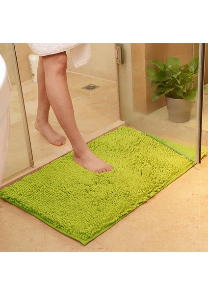 B 33X50 cm Tongdı Banyo Halı Paspas Yumuşak Duş Mikrofiber Şönil Anti-Atlama Sop Halı Dekorasyon Ev Banyo Oturma Mutfak Odası (Yurt Dışından)