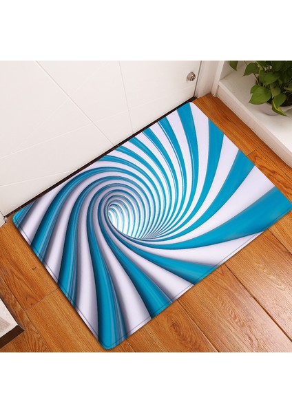 BJW-4060-211011(43) 400MMX600MM 3D Vortex Illusion Halı Giriş Kapısı Paspas Soyut Geometrik Optik Paspas Kaymaz Zemin Mat Oturma Odası Dekor Halı (Yurt Dışından) fiyatları