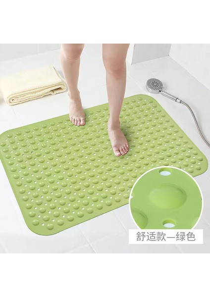 Yeşil 79X39CM Uzun Pvc 40X100CM/70X38CM Banyo Paspası Masaj Banyo Halıları Güvenlik Kaymaz Duş Küvet Mat Vantuz Zemin Mat Ayak Pedi (Yurt Dışından)