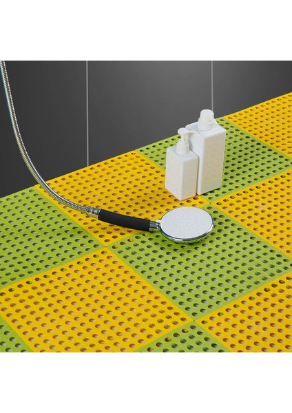 Koyu Yeşil 30X30 cm Banyo Kaymaz Mat Ekleme Ayak Mat Ev Tuvalet Duş Odası Banyo Zemin Mat Yeni Su Geçirmez Mat Dikiş Ayak Pedi (Yurt Dışından) fiyatları