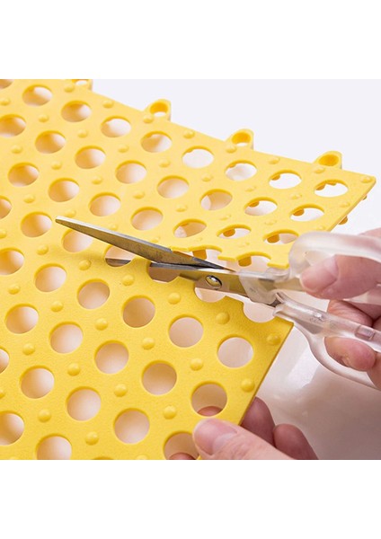 Mavi 30X30 cm 2 Adet Kaymaz Banyo Paspasları Banyo Halısı Pvc Örgü Yumuşak Plastik Kaymaz Mat Ayak Masajı Tuvalet Ekleme Zemin Mat Duş Mat (Yurt Dışından) indirimleri