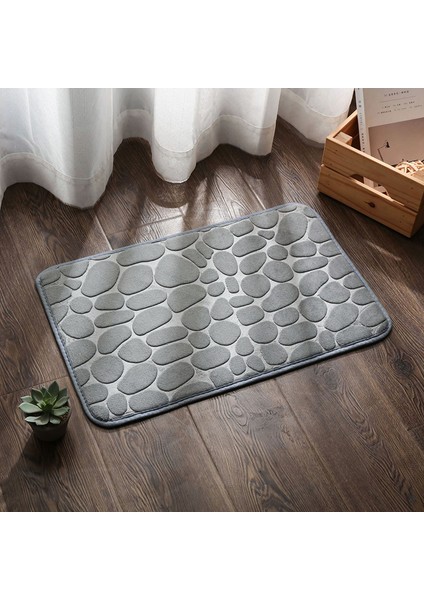 A1 400 mm x 600 mm Banyo Odası Arnavut Kaldırımı Kabartmalı Banyo Paspas Kaymaz Halılar Lavabo Küvet Yan Zemin Halı Duş Paspas Hafızalı Köpük Ped (Yurt Dışından) fiyatları