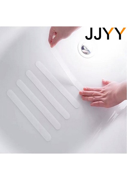 24 Adet Jjyy 6/12/24 Adet Kaymaz Banyo Kavrama Çıkartmalar Kaymaz Duş Şeritleri Döşeme Emniyet Bandı Beyaz (Yurt Dışından) fırsatları