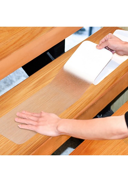10 cm x 80 cm Büyük Peva Şeffaf Su Geçirmez Merdiven Basamakları Zemin Duş Şeritleri Kaymaz Banyo Kavrama Çıkartmalar Güvenlik Bandı Pedi Küvet Mat (Yurt Dışından) fiyatları