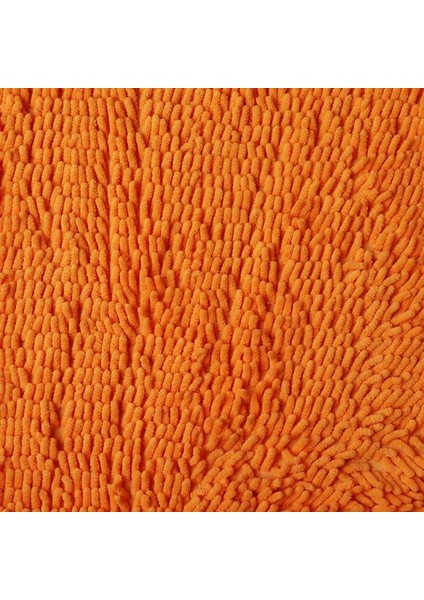 Turuncu 60X90 cm 24X35 Inç Banyo Dekor Kaymaz Banyo Paspas Süper Su Emici Halı Seti Banyo Halısı Battaniye Atar Duş Tuvalet Paspaslar (Yurt Dışından)
