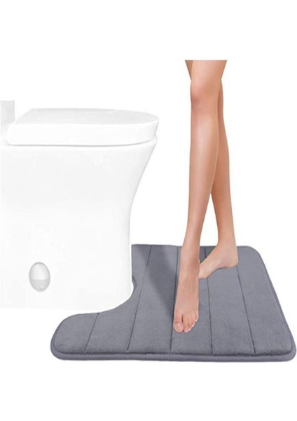 S2 40X60CM Erik Ev Yavaş Ribaund U-Şekilli Su Emici Paspaslar Banyo Tuvalet Paspasları Mutfak Paspasları Tuvalet Paspasları Tuvalet Aksesuarları (Yurt Dışından) indirimleri