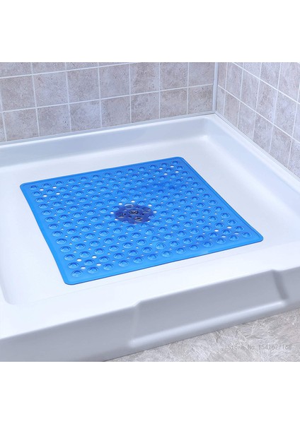 F Şeffaf Yeşil 54X54CM Yelpaze Şeklinde Uzun Pvc 40X100CM/70X38CM Banyo Paspası Masaj Banyo Halıları Güvenlik Kaymaz Duş Küvet Mat Vantuz Zemin Mat Ayak Pedi (Yurt Dışından) indirimleri