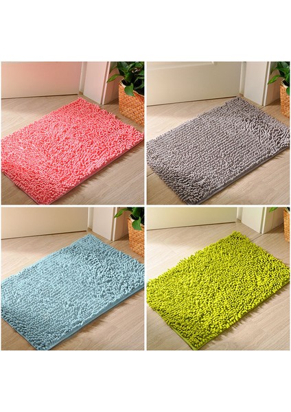 Yeşil 40X60CM 40X60CM Peluş Halı Paspaslar Kaymaz Şönil Banyo Paspas Halı Ev Kanepe Duş Banyo Paspas Ekstra Yumuşak Emici Mikrofiber Sevişmek Halı (Yurt Dışından) indirimleri