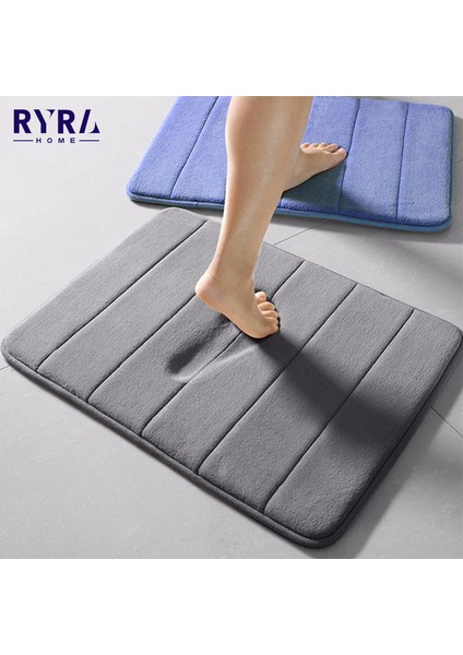 Açık Pembe 60X40 cm Ev Mercan Polar Mat Banyo Su Emme Kaymaz Bellek Köpük Halı Emici Yıkanabilir Halı Tuvalet Zemin Banyo Paspası (Yurt Dışından) fiyatları