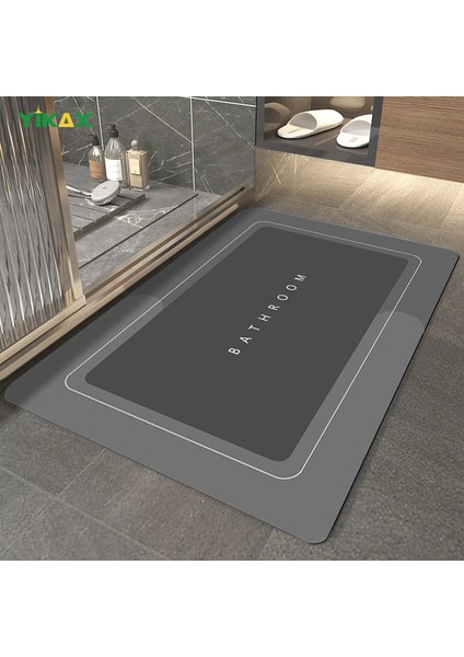 05 30X50CM (Pazen) Çabuk Kuruyan Dikdörtgen Emici Duş Mat Banyo Halısı Kaymaz Giriş Paspas Nappa Deri Zemin Morandi Banyo Paspas Ev Halı (Yurt Dışından) fiyatları