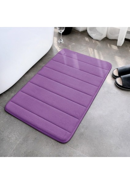 Stil 7 40-60 cm Ev Banyo Paspas Mercan Polar Kalınlaşmak Banyo Paspas Halı Seti Banyo Halı Su Emme Kaymaz Yıkanabilir Halı Tuvalet Zemin Mat (Yurt Dışından)