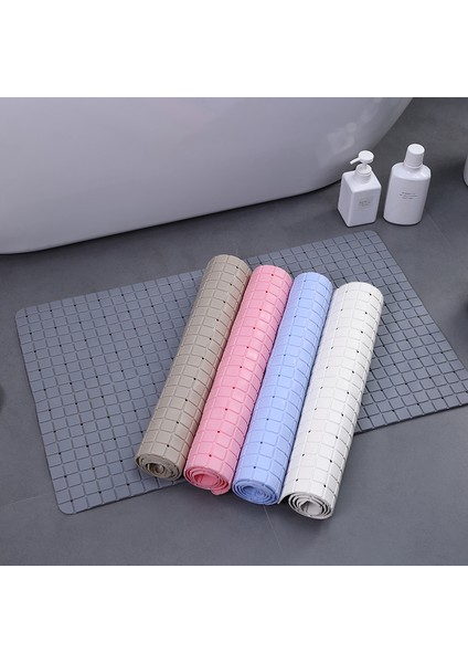 Haki 42X81 cm Kalınlığı Pvc Banyo Kaymaz Mat Banyo Duş Mat Yer Minderi Küvet Mat Masaj Mat Vantuz, Drenaj Deliği (Yurt Dışından) fiyatları