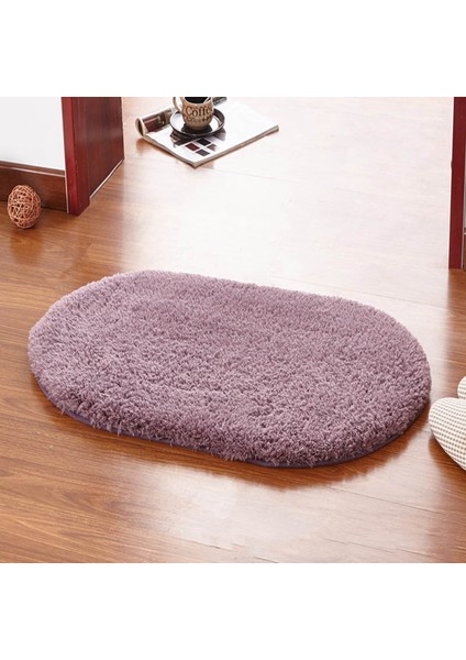 Mor 50X160 cm Banyo Halıları Emici Kaymaz Banyo Paspasları Yumuşak Hafızalı Köpük Zemin Mat Paspas Oturma Odası Banyo Halıları Oval... (Yurt Dışından) fırsatları