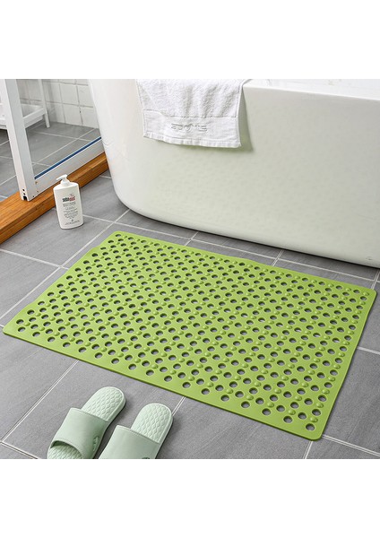 B 400 mm x 800 mm Yeni Banyo Kaymaz Mat Büyük Banyo Banyo Paspas Duş Odası Küvet Ayak Mat Banyo Su Geçirmez Mat Çevre Koruma (Yurt Dışından)