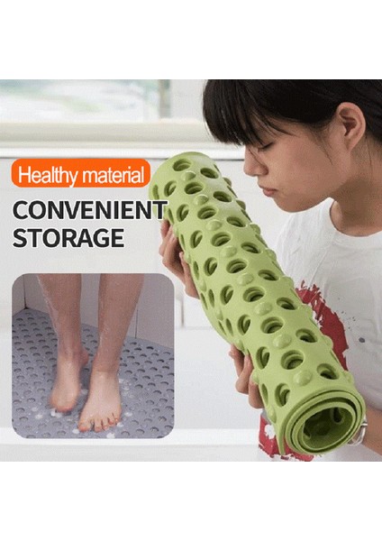 B 400 mm x 800 mm Yeni Banyo Kaymaz Mat Büyük Banyo Banyo Paspas Duş Odası Küvet Ayak Mat Banyo Su Geçirmez Mat Çevre Koruma (Yurt Dışından) modelleri