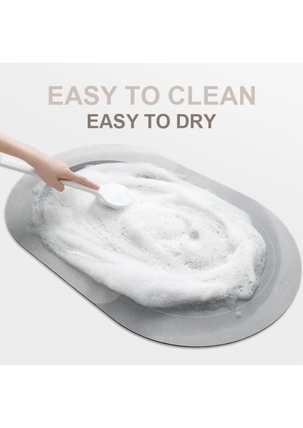 OQ49YD 60X90CM Banyo Paspası Yapraklar Çiçek Baskılı Kaymaz Süper Emici Çabuk Kuruyan Banyo Halısı Zemin Halısı Kolay Temizlenebilir Ev Alfombra Baño (Yurt Dışından)