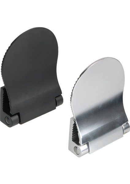 Tabure Siyah Duş Tabure Ayakkabı Parlatıcı Pedal Banyo Dinlenme Kaidesi Katlanır Donanım Siyah/gümüş Kaymaz Ayak Dayama Alüminyum Alaşımlı (Yurt Dışından)