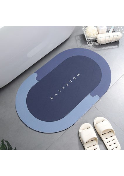 C2 40X60 cm Banyo Paspas Süper Emici Hızlı Kuru Banyo Halısı Giriş Kapısı Paspası Banyo Paspaslar Mutfak Mat Modern Sundurma Alan Paspaslar (Yurt Dışından)