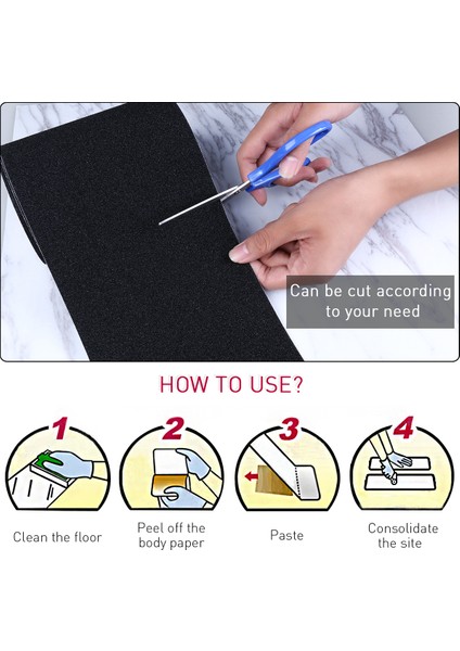 15 cm x 60 cm Çok Boyutlu Kaymaz Bant Çıkartmalar Merdiven Zemin Kaplaması Şeritleri Güvenlik Uyarı Bandı Banyo Kapalı Açık Merdiven Zemin A35 (Yurt Dışından) indirimleri