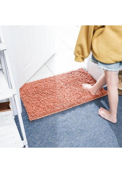 06 40X60 Banyo Zemin Halı Kaymaz Sevişmek Şönil Halılar Mat Yumuşak Emici Yıkanabilir Kilim Kapı Giriş Kanepe Evcil Hayvan Halı Ev 1 Adet (Yurt Dışından)