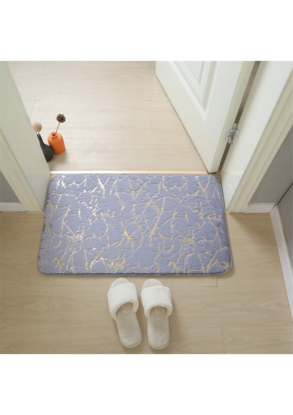 TJ003CAMEL 80X160 cm Banyo Paspas Modern Oturma Odası Paspaslar Alan Küçük Halı Yıkanabilir Yatak Odası Banyo Dikdörtgen Kaymaz Tuvalet Zemin Sahte Tavşan Paspaslar (Yurt Dışından)
