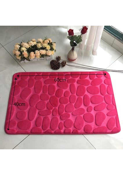 Açık Mor 2 Adet Yeni Çizgili Mat Ev Banyo Banyo Paspas Seti Tuvalet Paspas Kaymaz Banyo Paspas Banyo Halı Duş Halı Seti Tuvalet Kapağı Zemin Mat (Yurt Dışından) modelleri