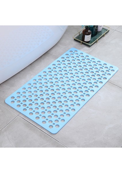 Stil 2 60CMX90CM Homaxy Kaymaz Banyo Banyo Paspas Yumuşak Pvc Kaymaz Duş Halısı Vantuzlu Su Geçirmez Halı Ev Dekorasyon (Yurt Dışından)