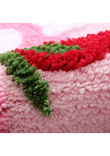 Çilek Pembesi 50X120CM Inyahome Çilek Sevimli Tasarım Rahat Ultra Yumuşak Banyo Paspasları Halılar Küvet Duş ve Banyo Için Peluş Mikrofiber Su Emici (Yurt Dışından) fırsatları