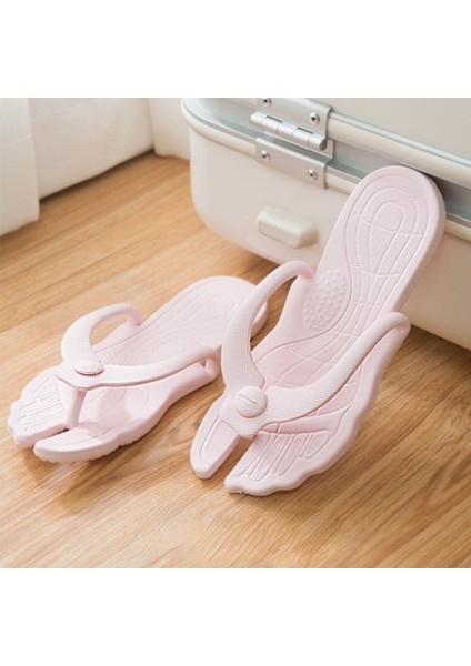Koyu Mavi Xl FITS41-43 cm Ayak Seyahat Portatif Katlanır Terlik Deniz Kenarı Tatil Kaymaz Plaj Ayakkabısı Yüzme Terliği Açık Hava Sandaletleri Açık Hava Temel Ayakkabı (Yurt Dışından) fırsatları