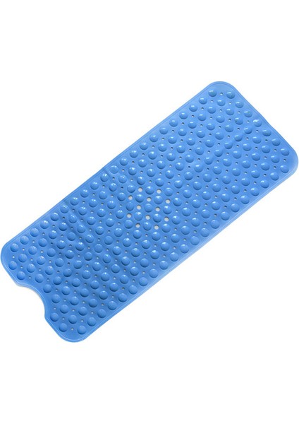 Mavi 40*100 cm Mat Küvet Banyo Paspas Pvc Büyük Küvet Emniyet Duşu Kaymaz Banyo Paspasları Vantuzlu Zemin Mat (Yurt Dışından)