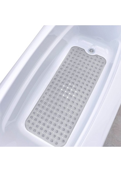 Mavi 40*100 cm Mat Küvet Banyo Paspas Pvc Büyük Küvet Emniyet Duşu Kaymaz Banyo Paspasları Vantuzlu Zemin Mat (Yurt Dışından) fırsatları