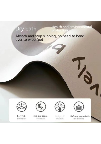 A5 45-70 cm Çabuk Kuruyan Diatom Çamur Emici Banyo Paspas Ev Küvet Duş Ön Kapı Paspasları Taş Tahıl Kaymaz Banyo Dekoratif Halı (Yurt Dışından) indirimleri