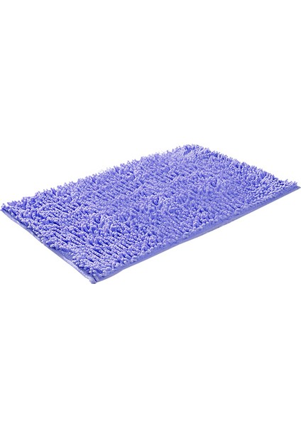 Mavi 40X60 cm Banyo Paspasları Banyo Kaymaz Halılar Küvet Başucu Paspaslar Tuvalet Paspaslar Mutfak Kapı Paspasları Düz Renk Ev Dekor (Yurt Dışından)