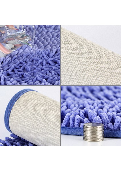 Mavi 40X60 cm Banyo Paspasları Banyo Kaymaz Halılar Küvet Başucu Paspaslar Tuvalet Paspaslar Mutfak Kapı Paspasları Düz Renk Ev Dekor (Yurt Dışından) indirimleri