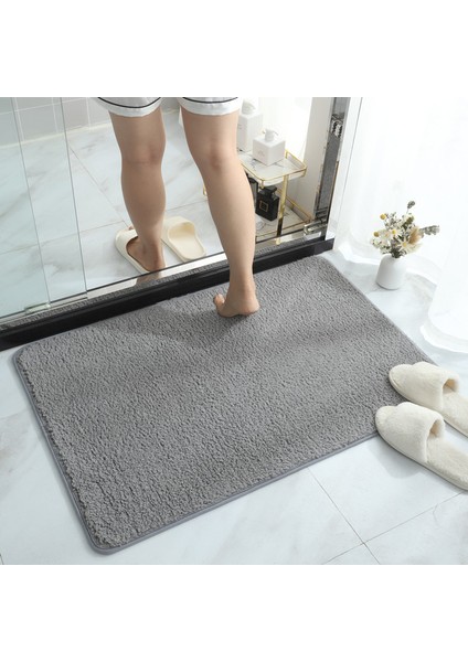 Hafif Deve 400 mm x 600 mm Yumuşak Kabarık Banyo Paspas Kaymaz Banyo Halıları Paspas Tuvalet Emici Zemin Halı Yanında Küvet Lavabo Yıkanabilir (Yurt Dışından)