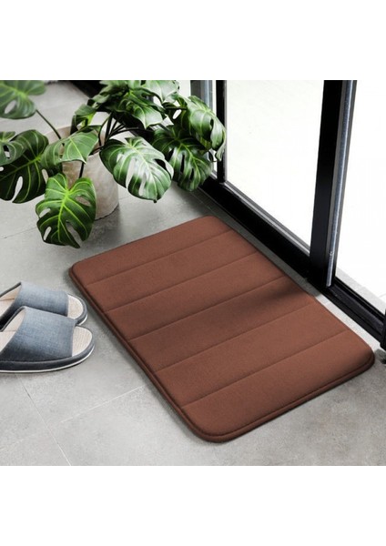 Gül Kırmızı 400 mm x 600 mm 12 Renk Ev Banyo Paspas Süper Emici Banyo Halıları Kilim Yumuşak Bellek Köpük Zemin Yatak Odası Tuvalet Zemin Duş Halısı Dekor (Yurt Dışından) indirimleri