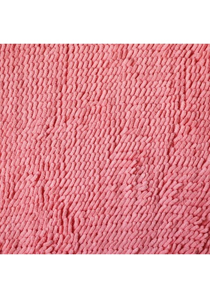 Pembe 60X90 cm 24X35 Inç Banyo Dekor Kaymaz Banyo Paspas Süper Su Emici Halı Seti Banyo Halısı Battaniye Atar Duş Tuvalet Paspaslar (Yurt Dışından)