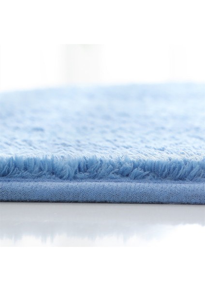 Şarap Kırmızısı 60X90 cm Düz Renk Kabarık Banyo Paspas Kaymaz Banyo Halıları Paspas Tuvalet Emici Zemin Halı Yanında Küvet Lavabo Yıkanabilir (Yurt Dışından)