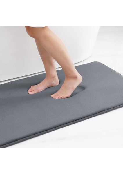 Stil 2 51CMX81CM Homaxy Süper Emici Bellek Köpük Halı Kaymaz Banyo Tuvalet Banyo Paspas Yumuşak Oturma Odası Yatak Odası Duş Dekoratif Zemin Halı (Yurt Dışından)